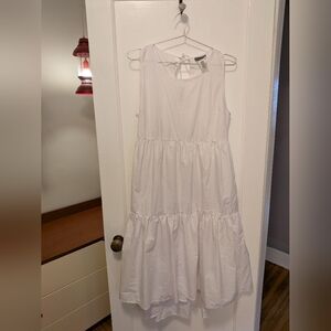 Sans Souci White Tiered Dress